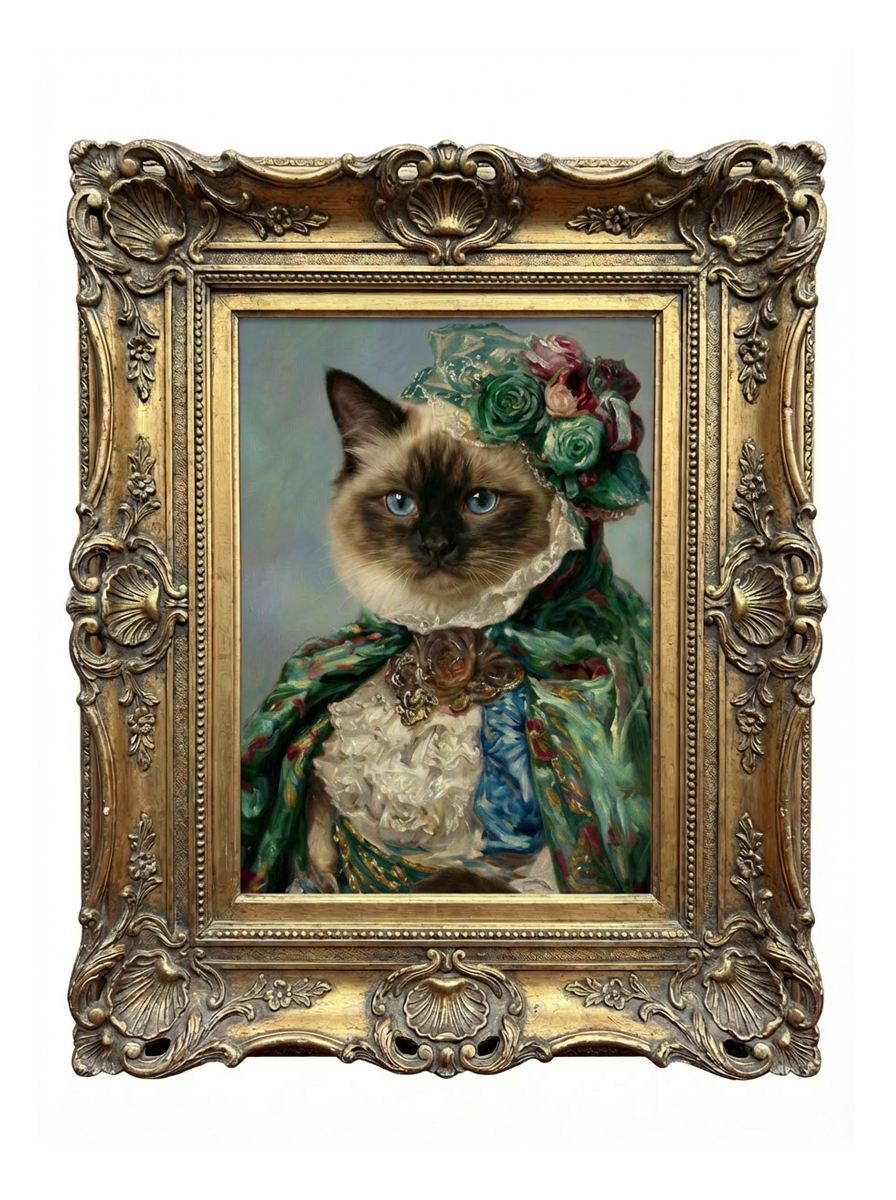 Oil Painting on Wood Panel