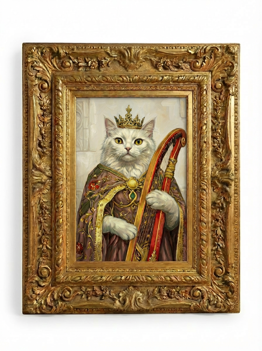 Oil Painting on Wood Panel