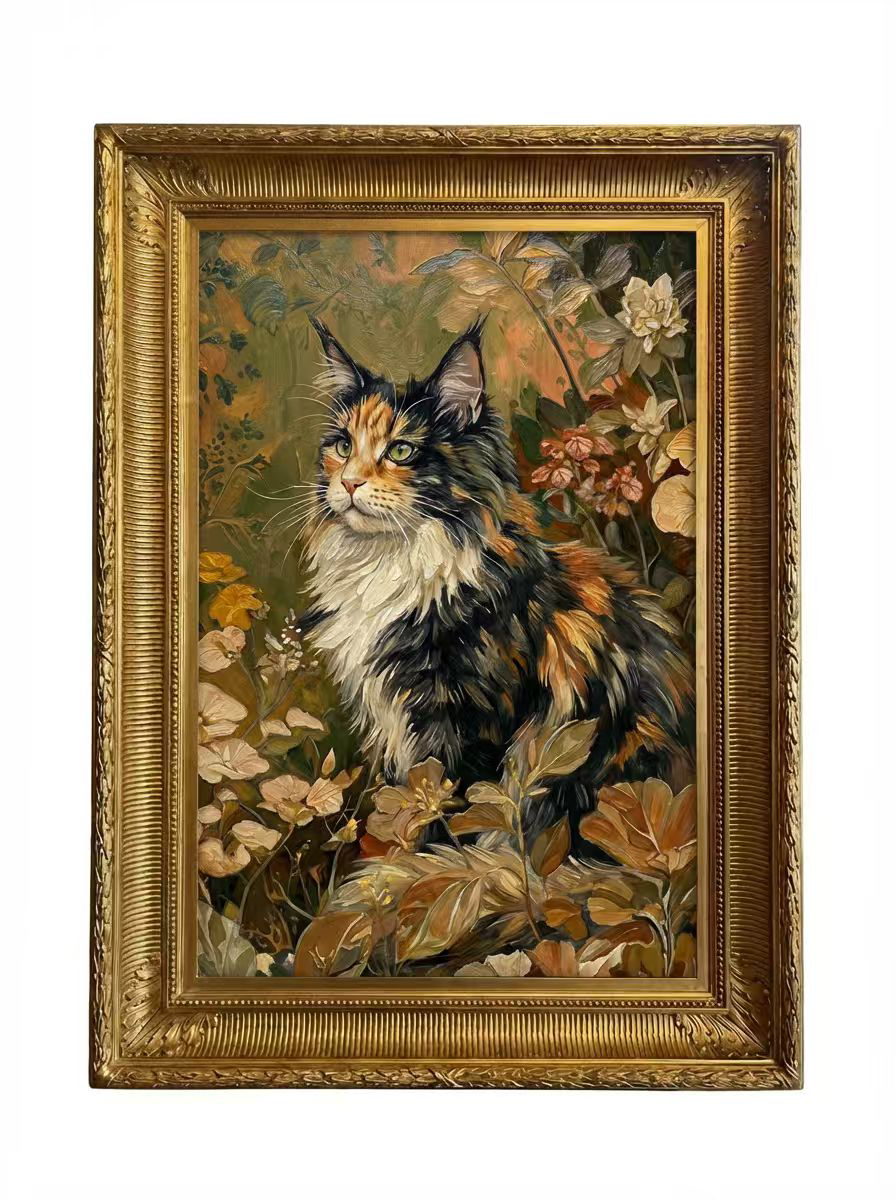 Oil Painting on Wood Panel