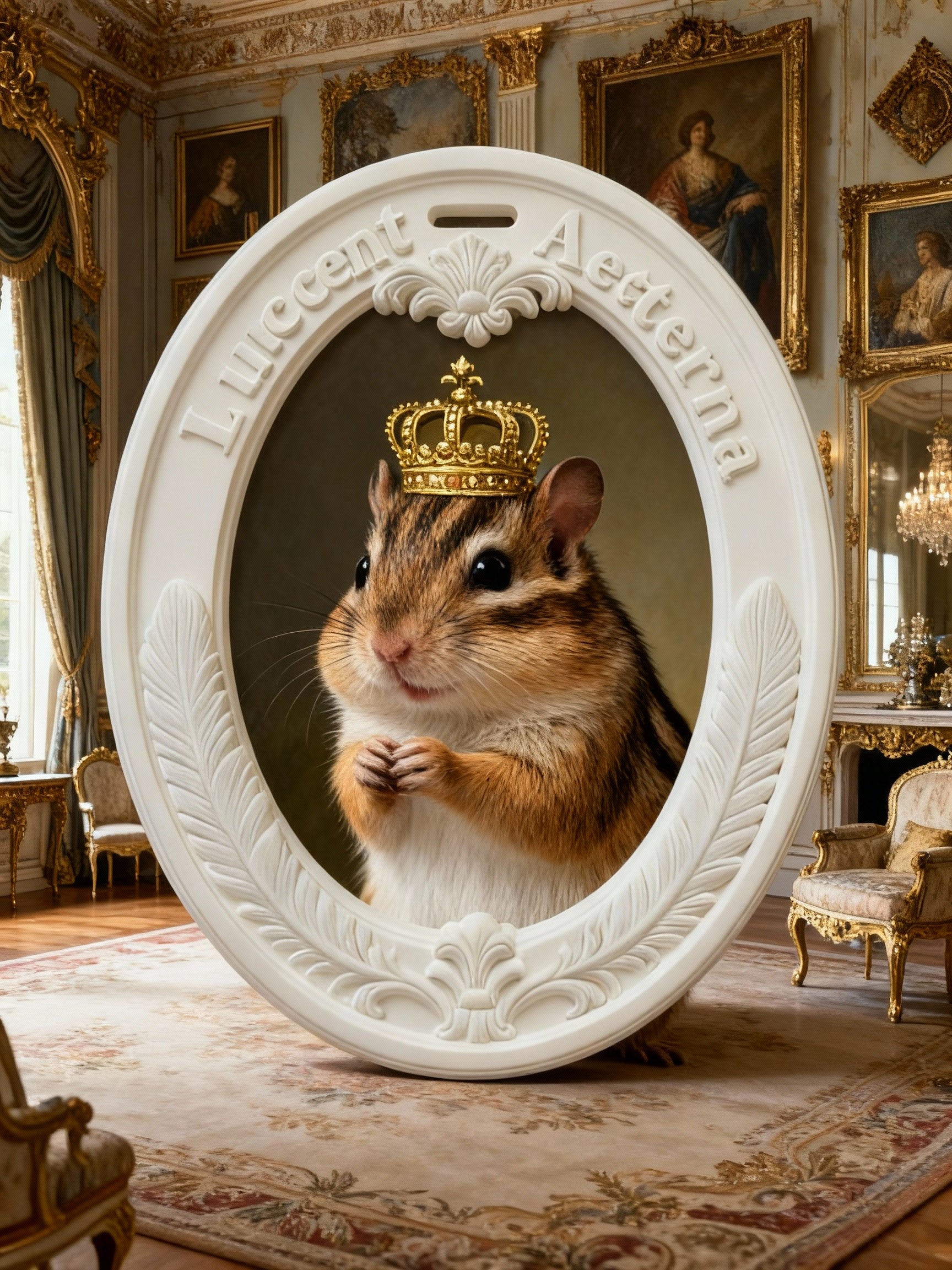 Custom Hamster Mini Classical Relief