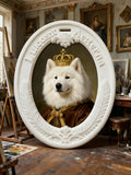 Custom Samoyed Classical Portrait Relief